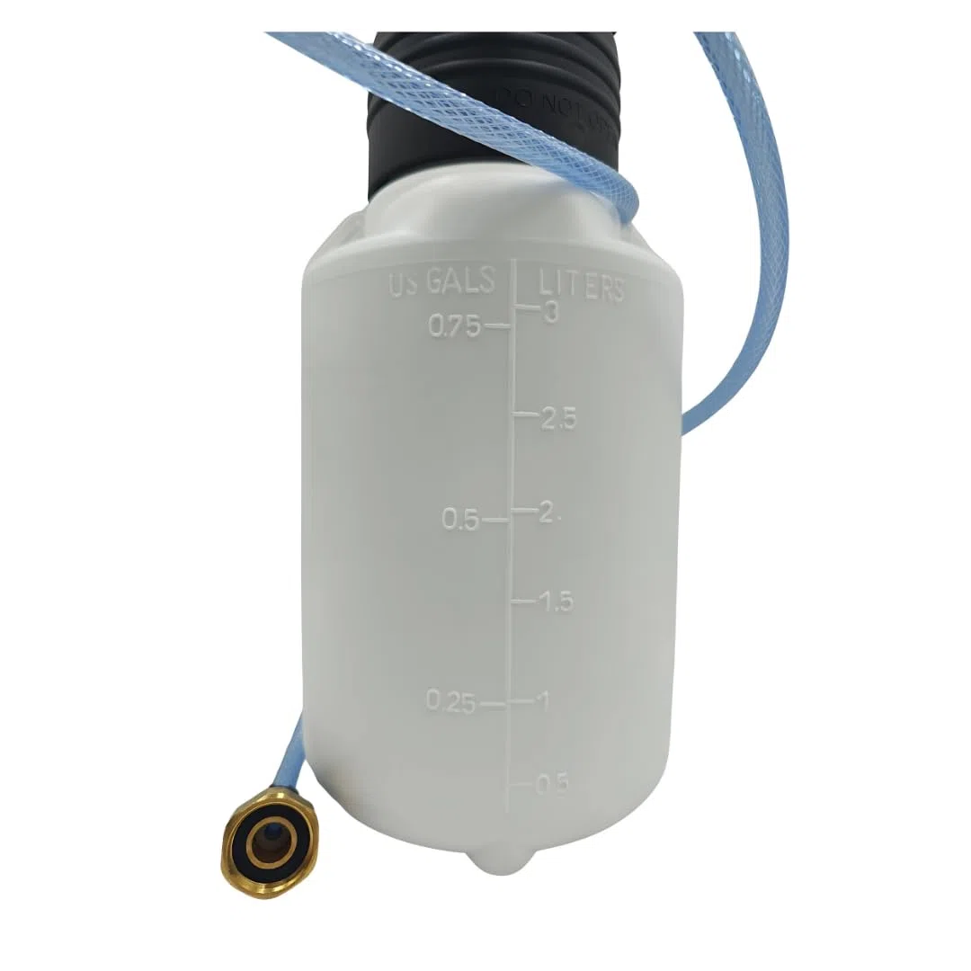 Pompa manuale – Pompa a pressione manuale 3L con attacco ¾ pollici | pressione fino a 3 bar | Ideale per riempire impianti di riscaldamento e solari