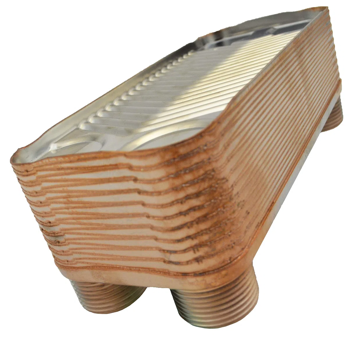 Nordic Tec Ba-16-22 - Scambiatore di calore in acciaio INOX, 22 piastre da 100 kW