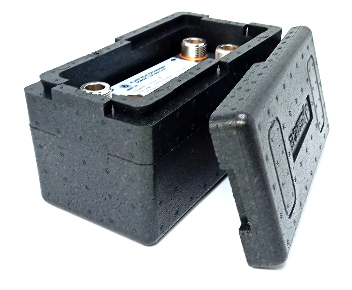 Nordic Tec Ba-12-30 - Scambiatore di calore in acciaio INOX con isolamento, 30 piastre da 65 kW, 3/4"
