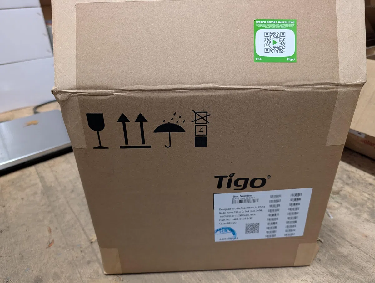 Tigo-Energy TS4-A-O - Ottimizzatore PV giallo 700W 15A MC4 ottimizzatore di potenza