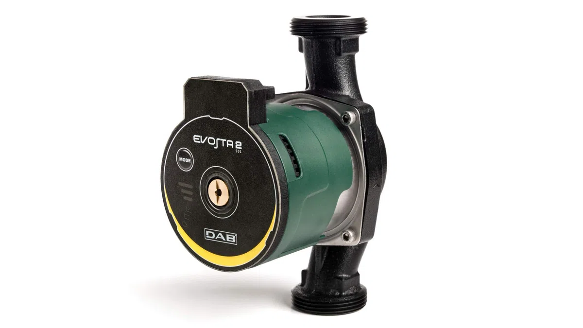 DAB EVOSTA 2 20-75/130 SOL 1” ½ (Attacchi Bocchettone 1” ½ x 1") Circolatore elettronico per impianti di riscaldamento a pannelli solari termici domestici e residenziali.