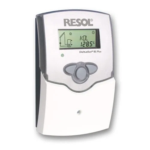 Solarsteuerung Resol DeltaSol BS plus (inkl. 4 PT1000 Fühlern - 2 x FKP6 - 2 x FRP6) - Komplettpaket