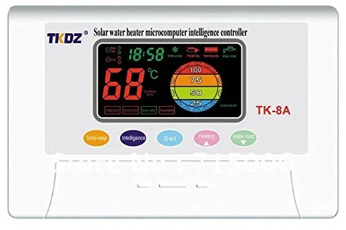 FP-TECH FP-TK-08 Centralina di Gestione Pannello Solare Termico Circolazione Naturale Acqua Calda