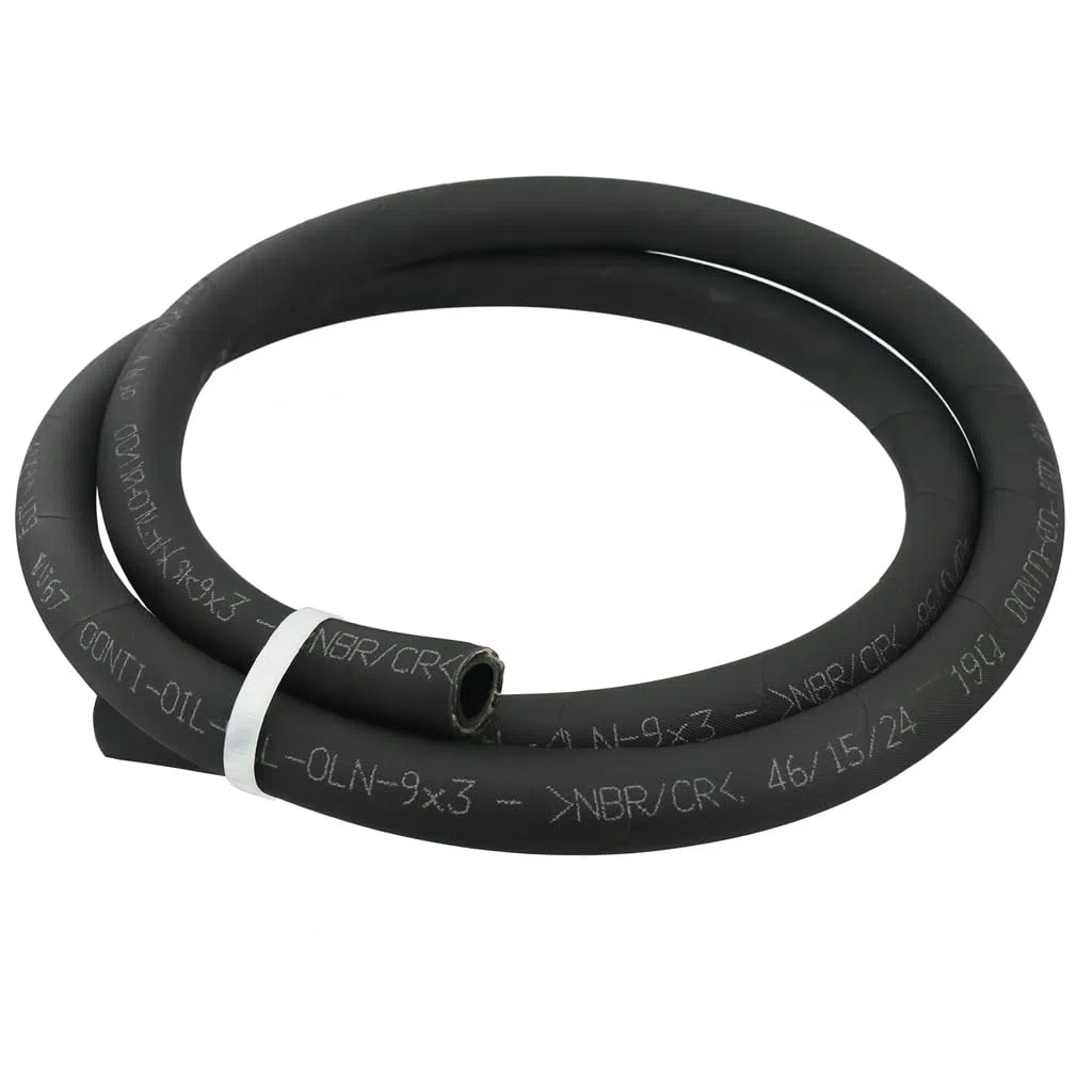 Fittingstore - Tubo in gomma resistente al calore, resistente all'olio, diesel, idraulico, ad aria, ad alta pressione (diametro interno x esterno: 13 x 22 mm)