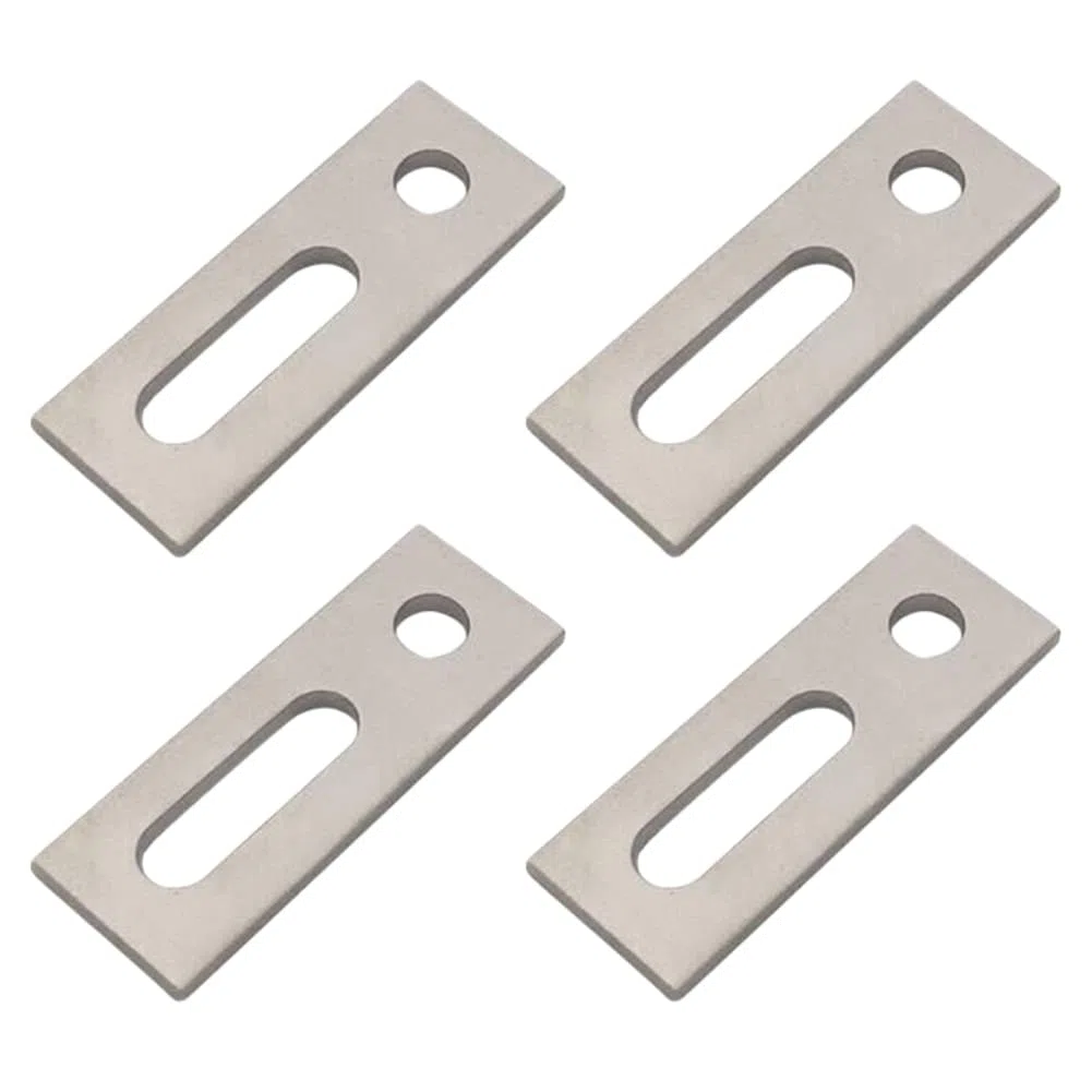 RANRAO Pannello Solare Accessori Fotovoltaici, Energia Solare Adattatore Piatta/Adattatore Piastra M10 Acciaio A2 per Gancio Bulloni M10