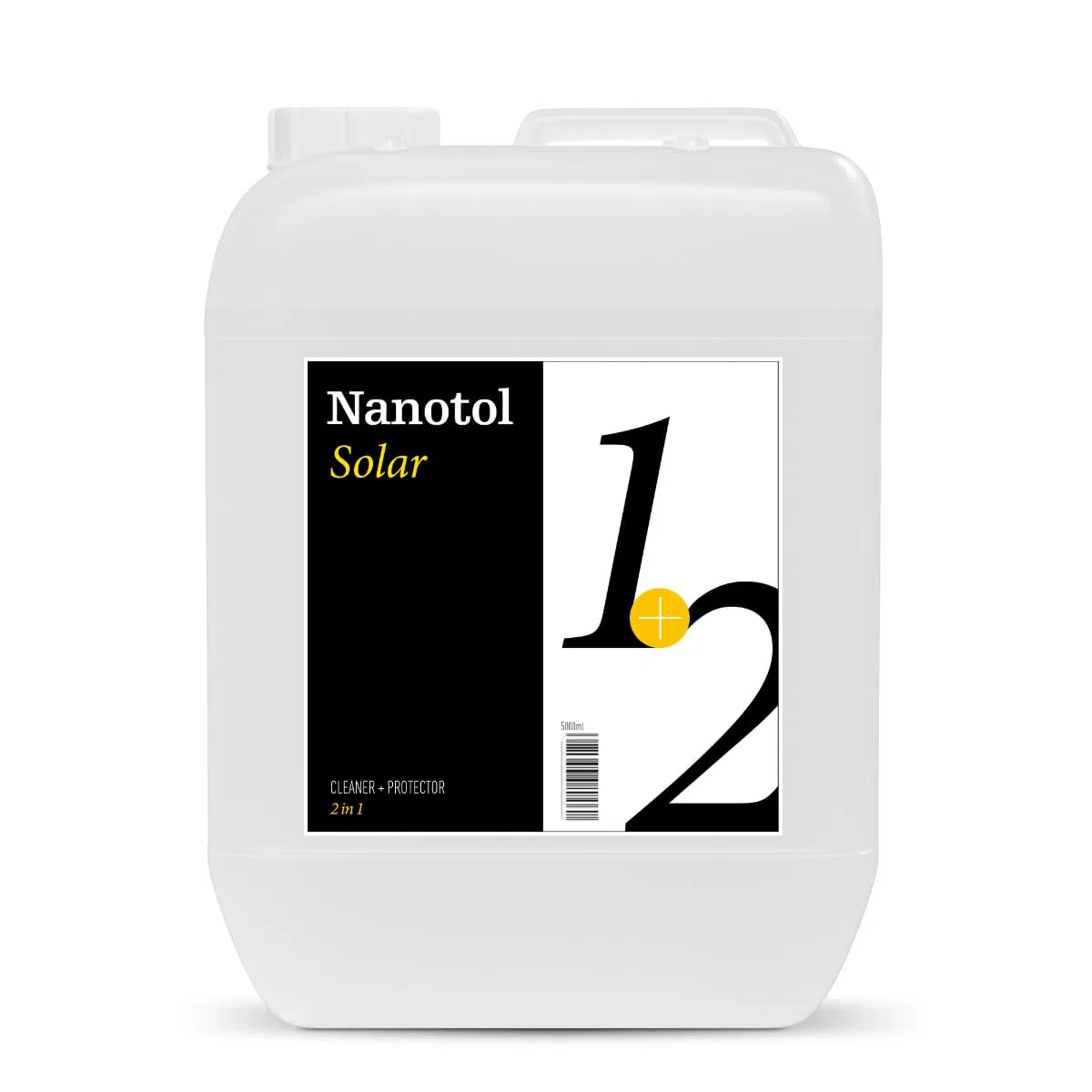 Nanotol Detergente per impianti fotovoltaici e solari per 800 m² – Pulitore + nanoversamento 1+2 per una protezione a lungo termine dallo sporco con effetto facile da pulire e loto – prestazioni più