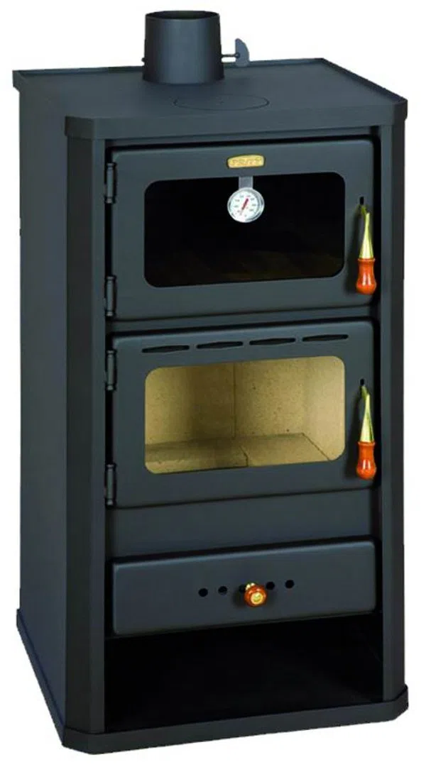 Godino 98119-15 Stufa Acciaio, Modello Firenze, con Forno, Antracite
